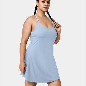 Halara Everyday Soft Blue Sleeveless Dress